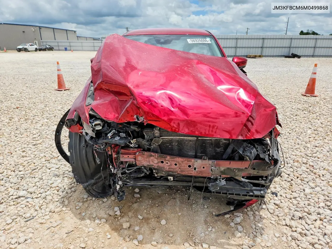 2021 Mazda Cx-5 Touring VIN: JM3KFBCM6M0499868 Lot: 56926086