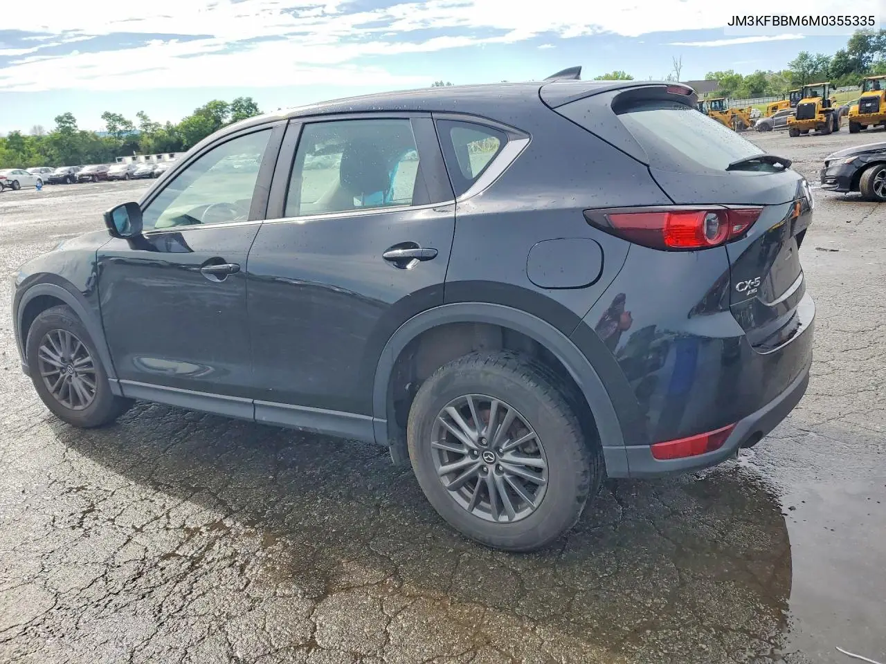 2021 Mazda Cx-5 Sport VIN: JM3KFBBM6M0355335 Lot: 58503326
