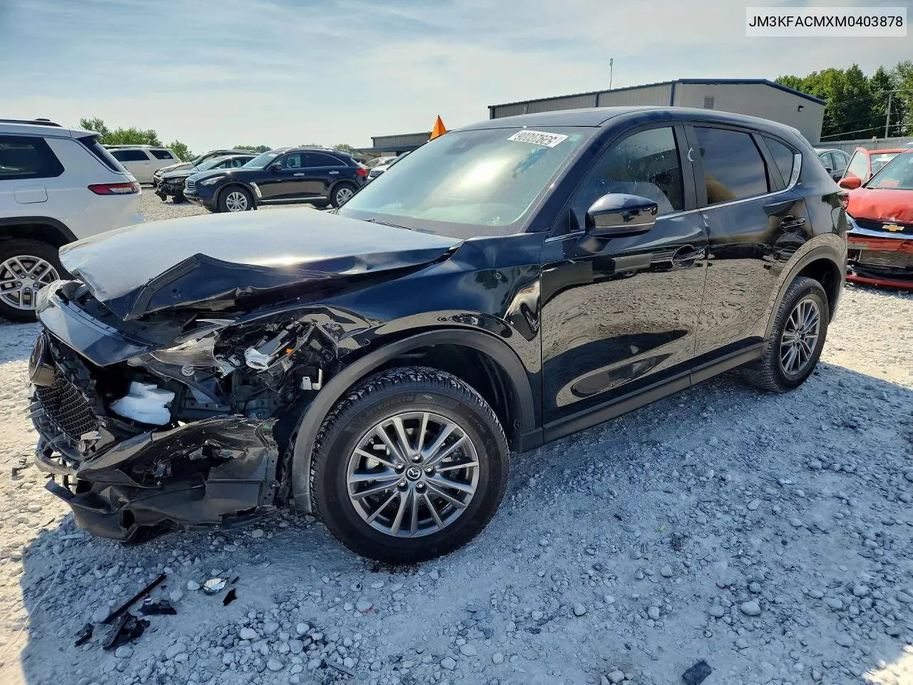 2021 Mazda Cx-5 Touring VIN: JM3KFACMXM0403878 Lot: 59920006