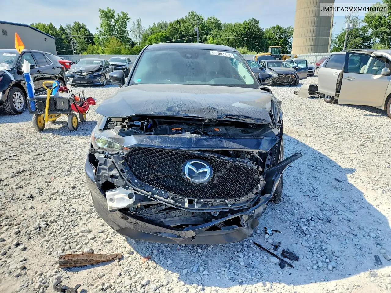 2021 Mazda Cx-5 Touring VIN: JM3KFACMXM0403878 Lot: 59920006