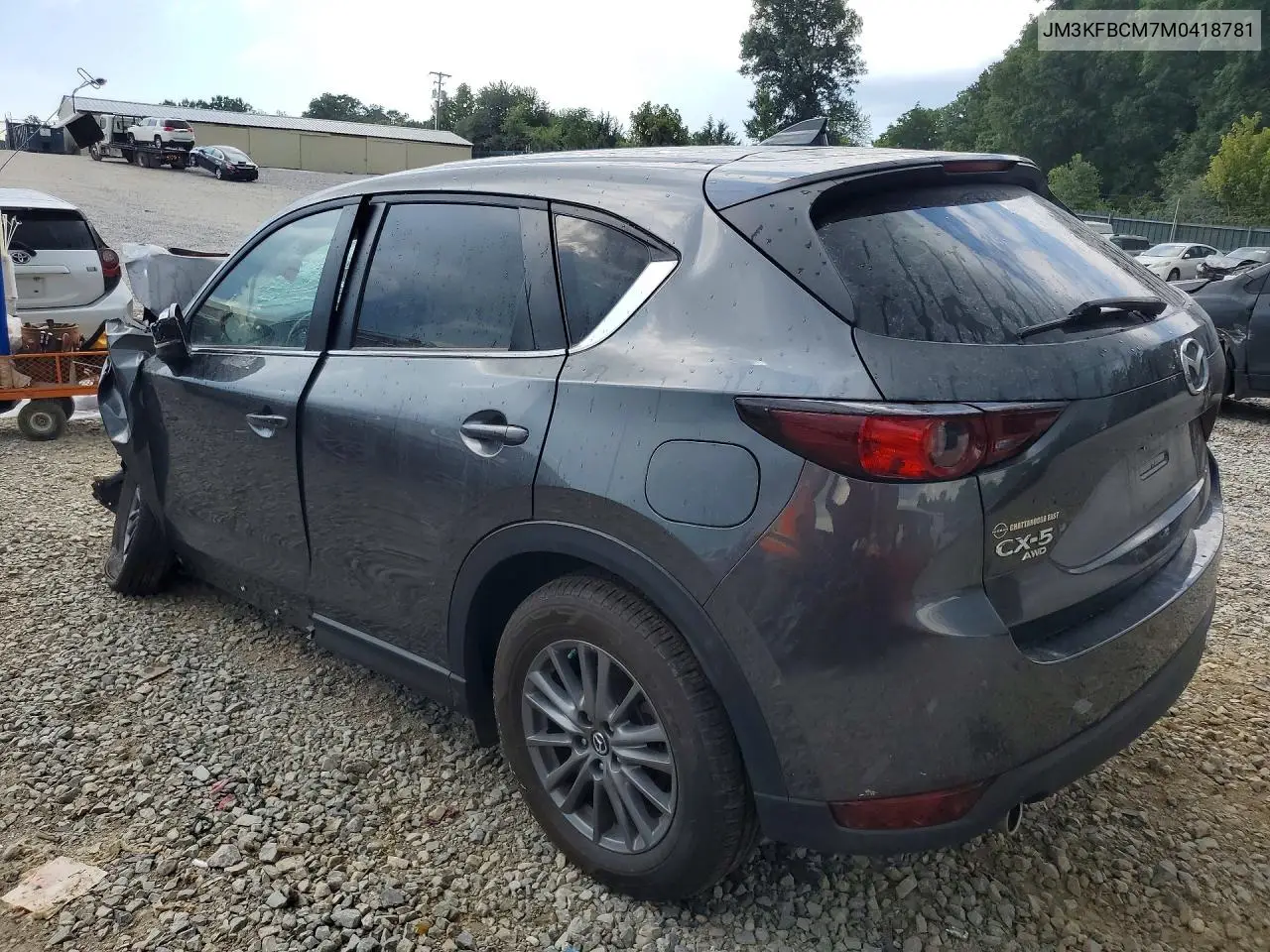2021 Mazda Cx-5 Touring VIN: JM3KFBCM7M0418781 Lot: 60161046