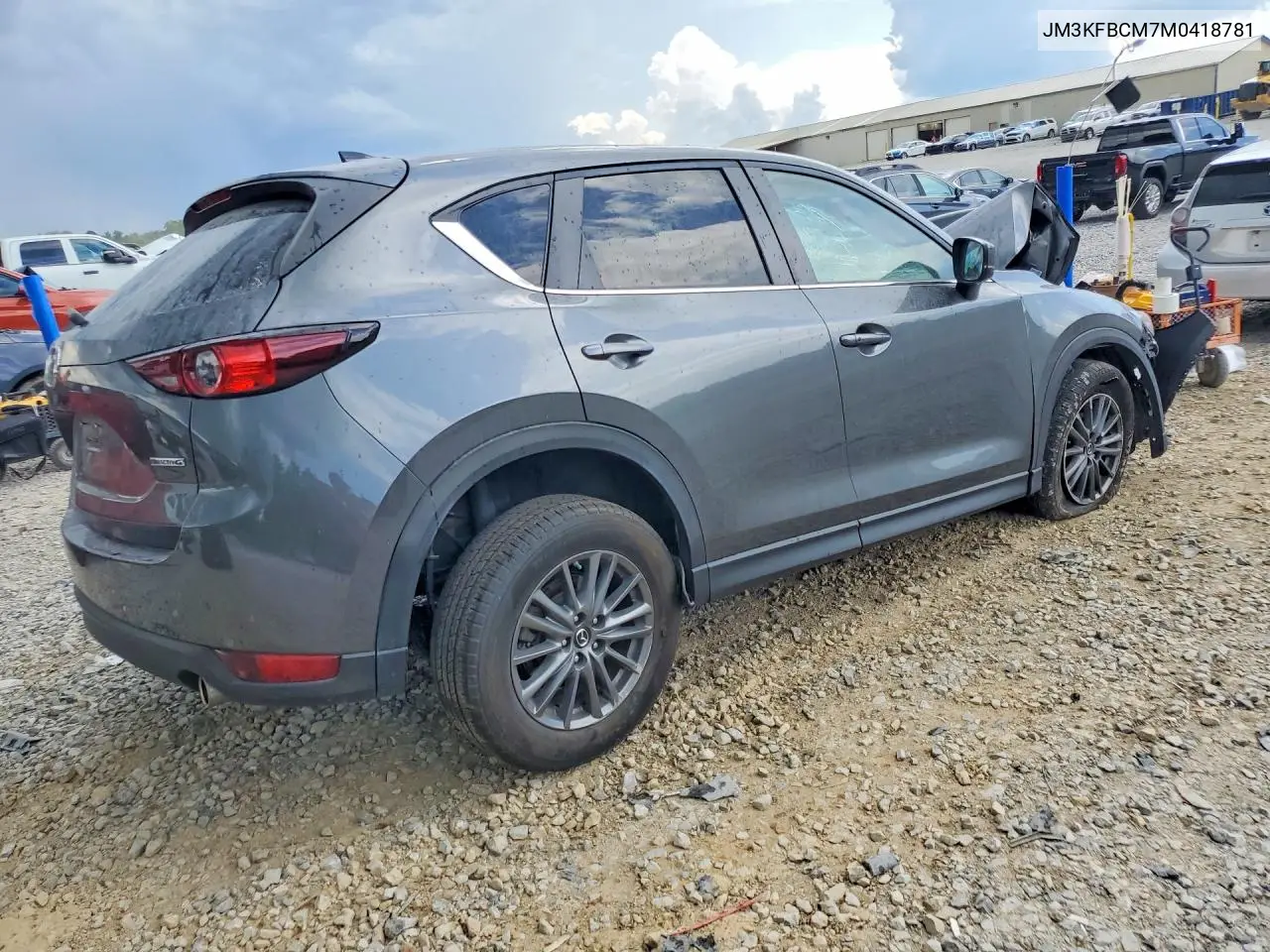 2021 Mazda Cx-5 Touring VIN: JM3KFBCM7M0418781 Lot: 60161046
