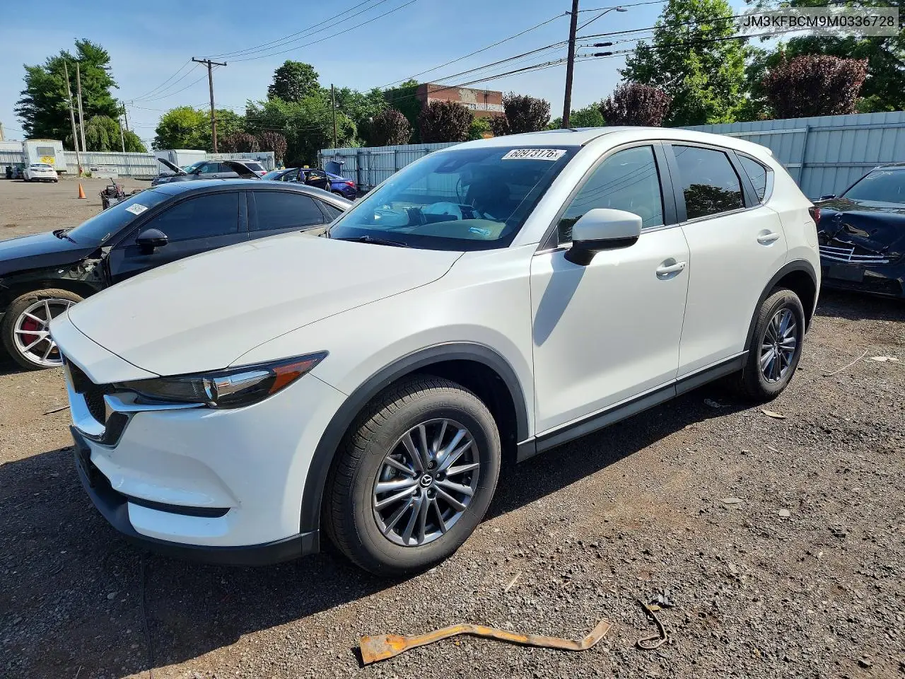 2021 Mazda Cx-5 Touring VIN: JM3KFBCM9M0336728 Lot: 60973176