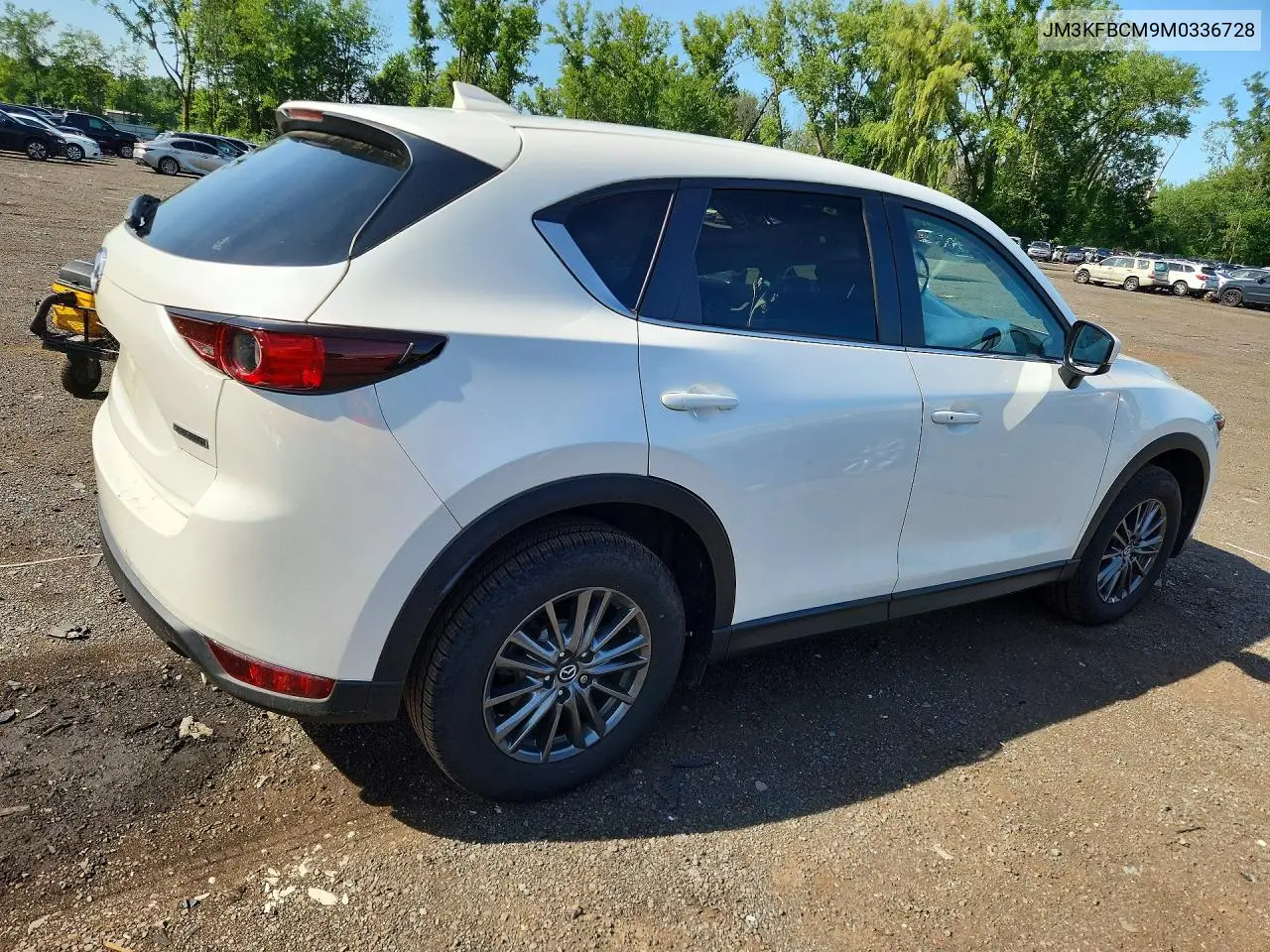 2021 Mazda Cx-5 Touring VIN: JM3KFBCM9M0336728 Lot: 60973176