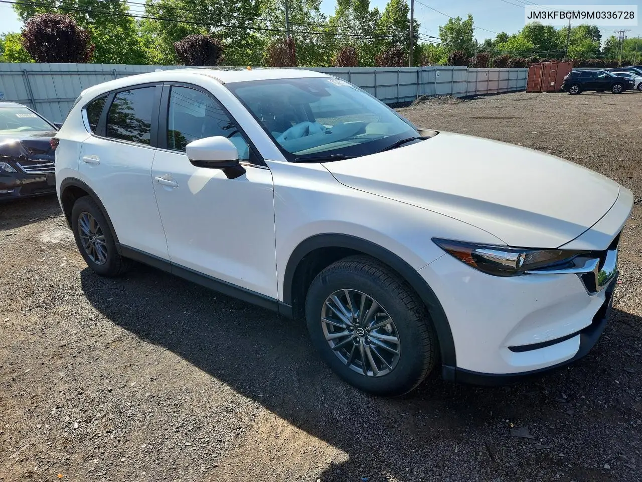 2021 Mazda Cx-5 Touring VIN: JM3KFBCM9M0336728 Lot: 60973176