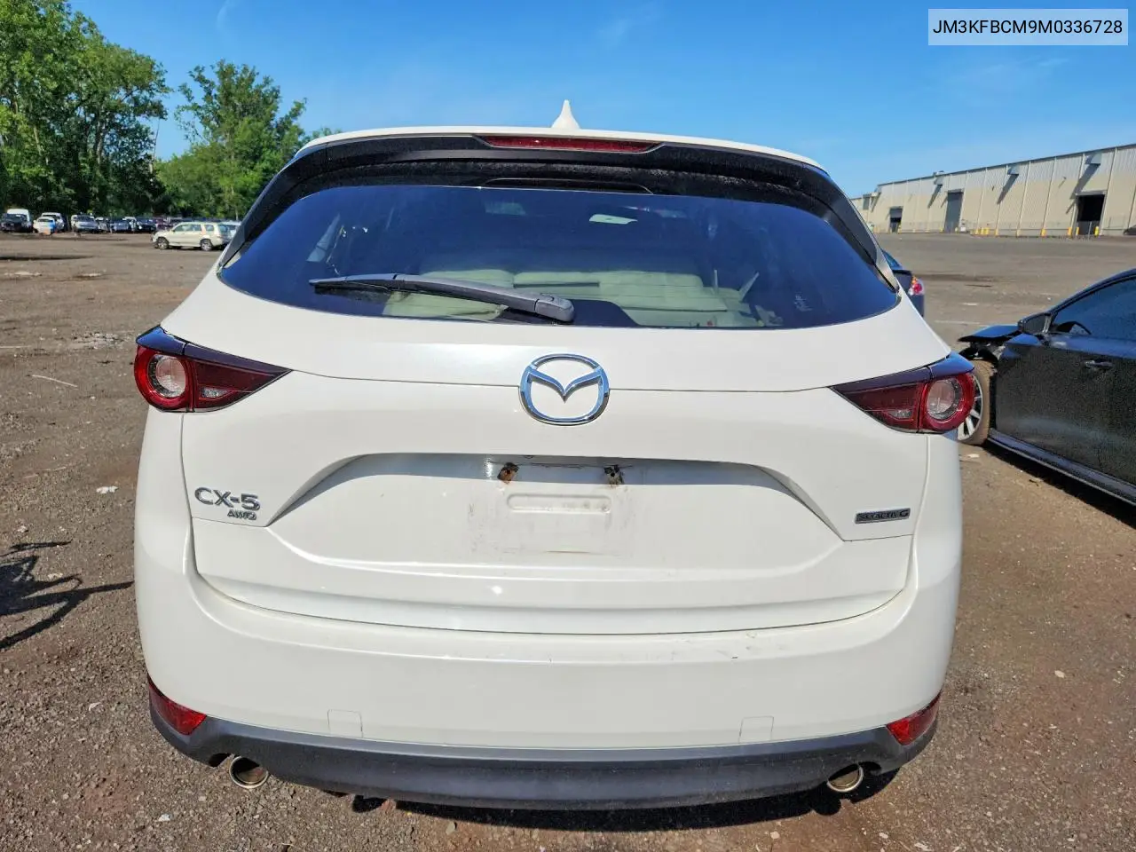 2021 Mazda Cx-5 Touring VIN: JM3KFBCM9M0336728 Lot: 60973176