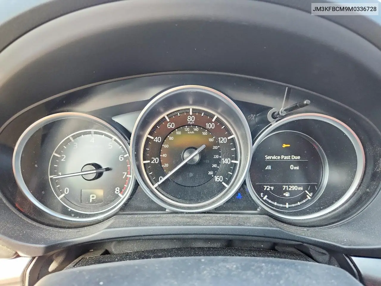 2021 Mazda Cx-5 Touring VIN: JM3KFBCM9M0336728 Lot: 60973176