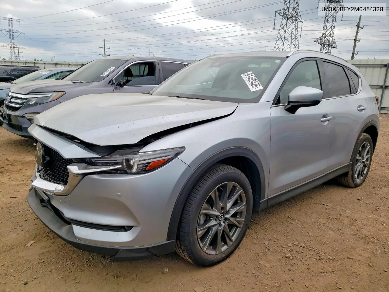 2021 Mazda Cx-5 Signature VIN: JM3KFBEY2M0454328 Lot: 61403426