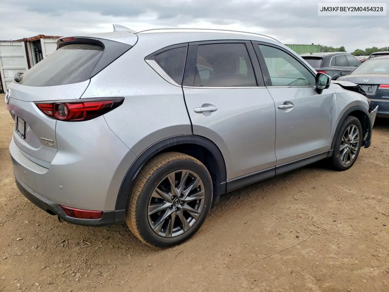 2021 Mazda Cx-5 Signature VIN: JM3KFBEY2M0454328 Lot: 61403426