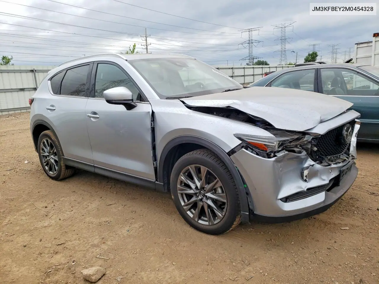 2021 Mazda Cx-5 Signature VIN: JM3KFBEY2M0454328 Lot: 61403426