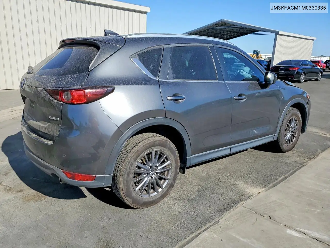 2021 Mazda Cx-5 Touring VIN: JM3KFACM1M0330335 Lot: 61447456