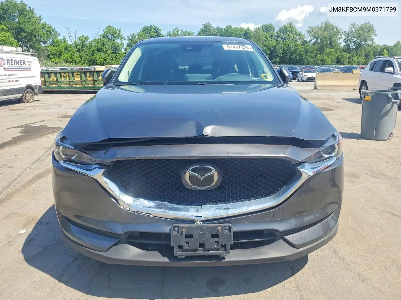 2021 Mazda Cx-5 Touring VIN: JM3KFBCM9M0371799 Lot: 61487526