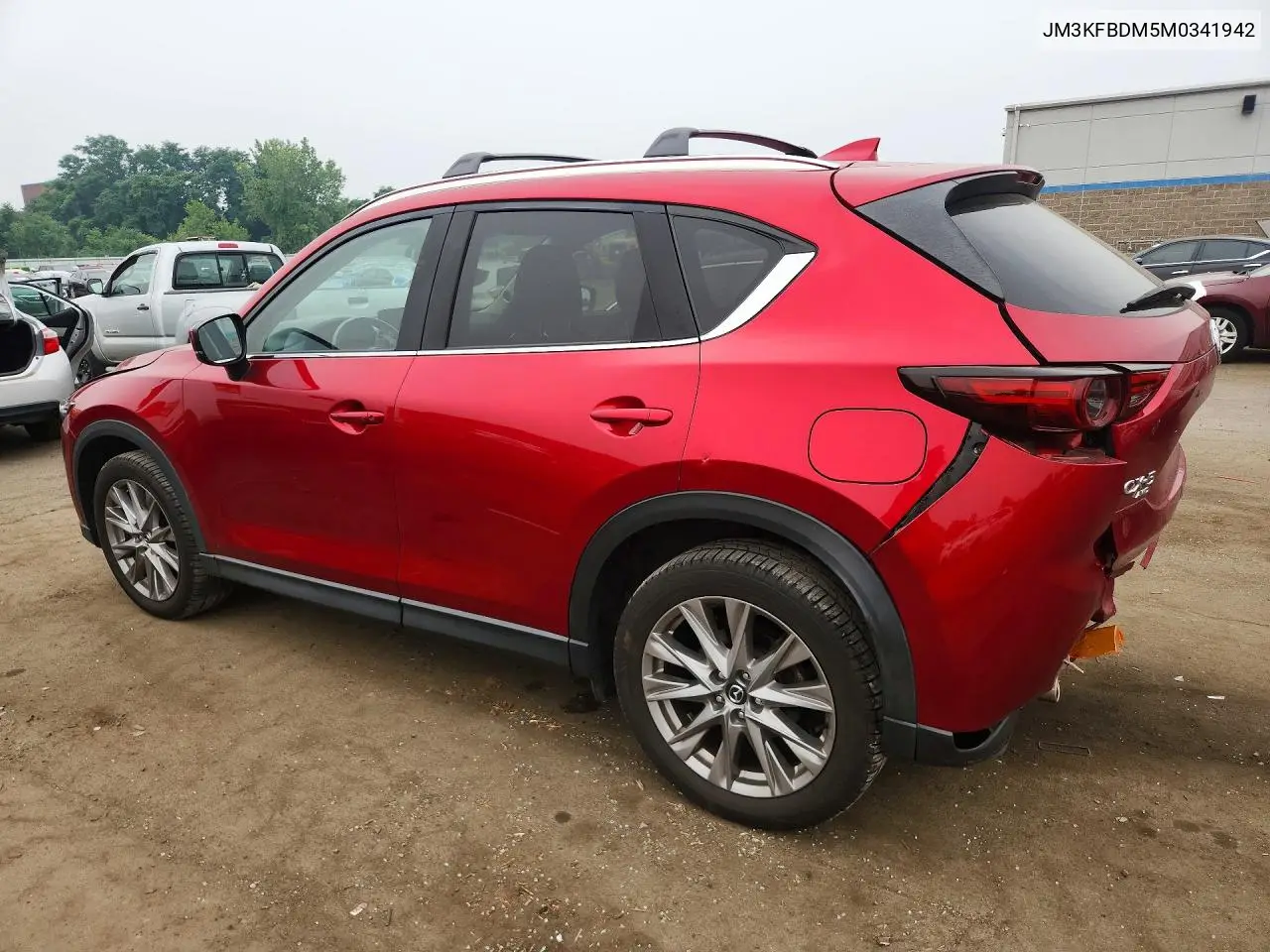 2021 Mazda Cx-5 Grand Touring VIN: JM3KFBDM5M0341942 Lot: 61524076