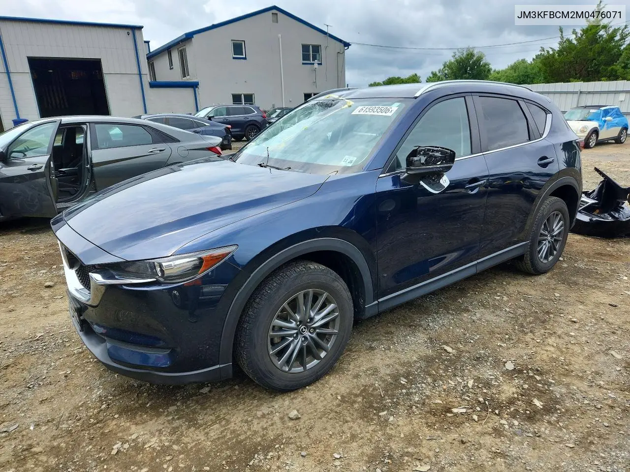 2021 Mazda Cx-5 Touring VIN: JM3KFBCM2M0476071 Lot: 61593506