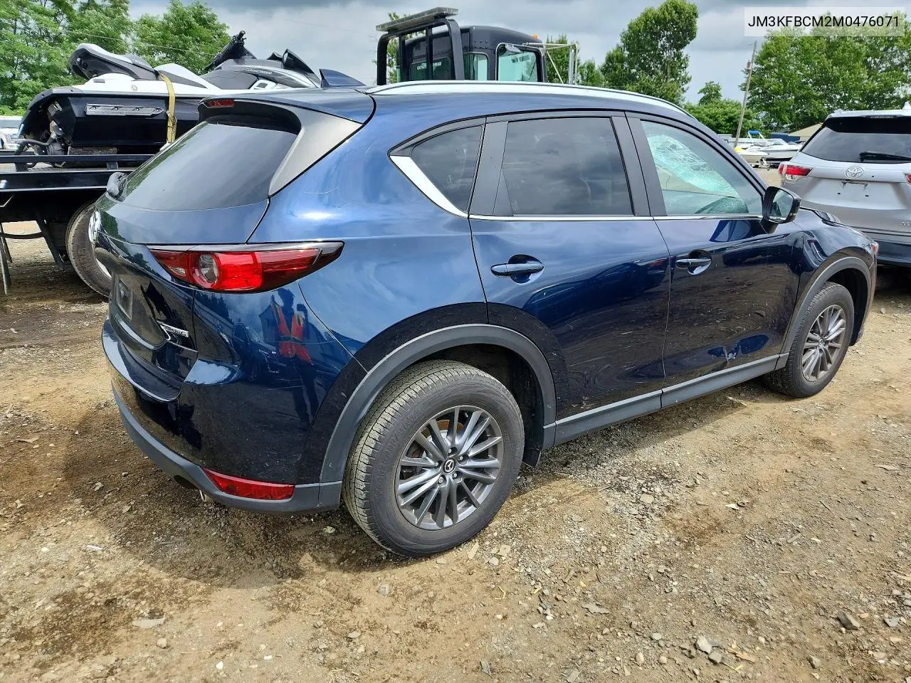 2021 Mazda Cx-5 Touring VIN: JM3KFBCM2M0476071 Lot: 61593506