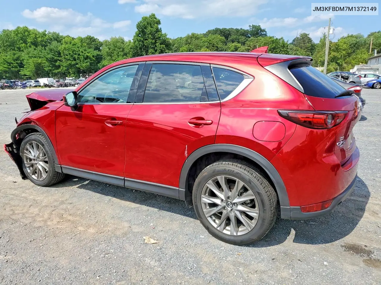 2021 Mazda Cx-5 Grand Touring VIN: JM3KFBDM7M1372149 Lot: 61786896
