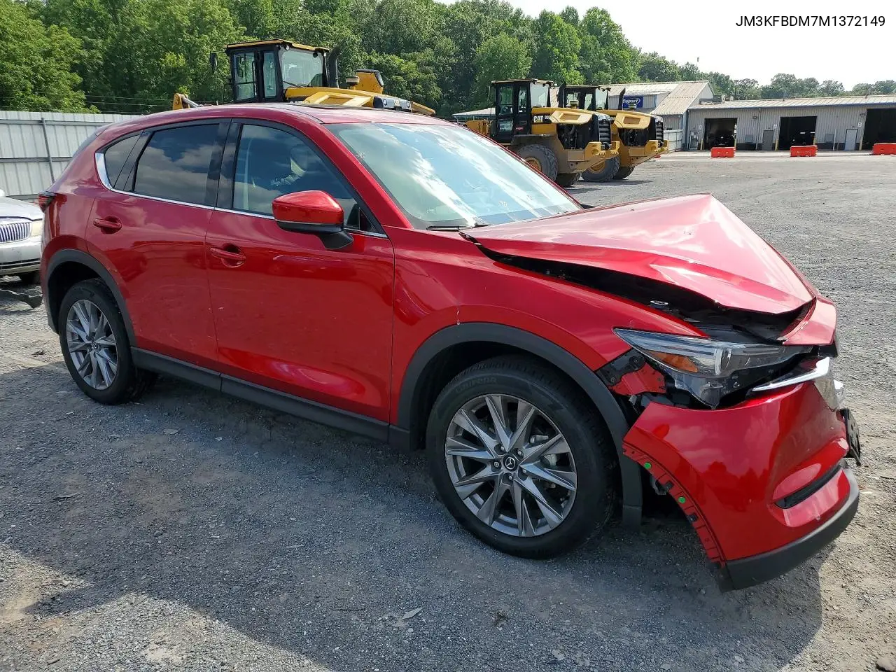 2021 Mazda Cx-5 Grand Touring VIN: JM3KFBDM7M1372149 Lot: 61786896
