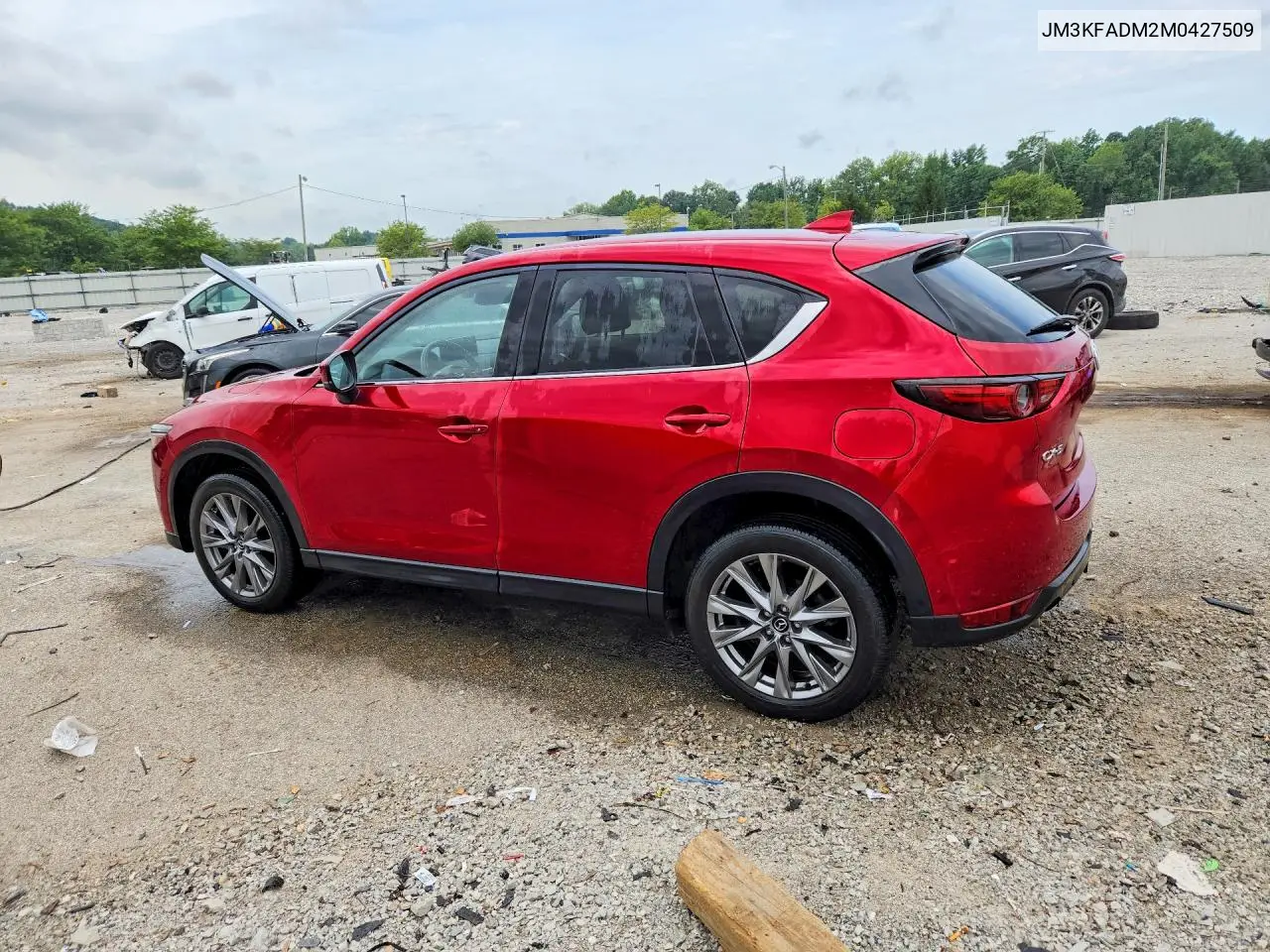 2021 Mazda Cx-5 Grand Touring VIN: JM3KFADM2M0427509 Lot: 61787926