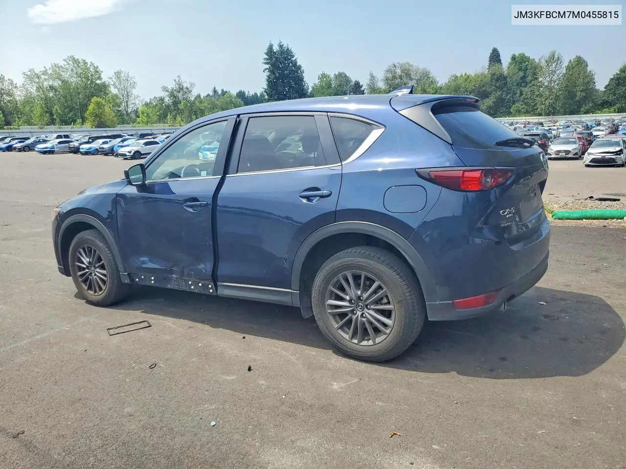 2021 Mazda Cx-5 Touring VIN: JM3KFBCM7M0455815 Lot: 62147546