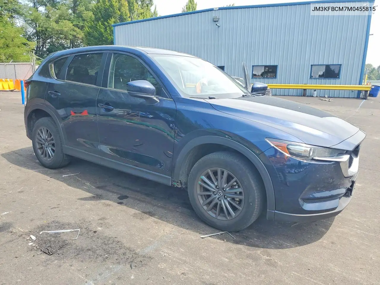 2021 Mazda Cx-5 Touring VIN: JM3KFBCM7M0455815 Lot: 62147546