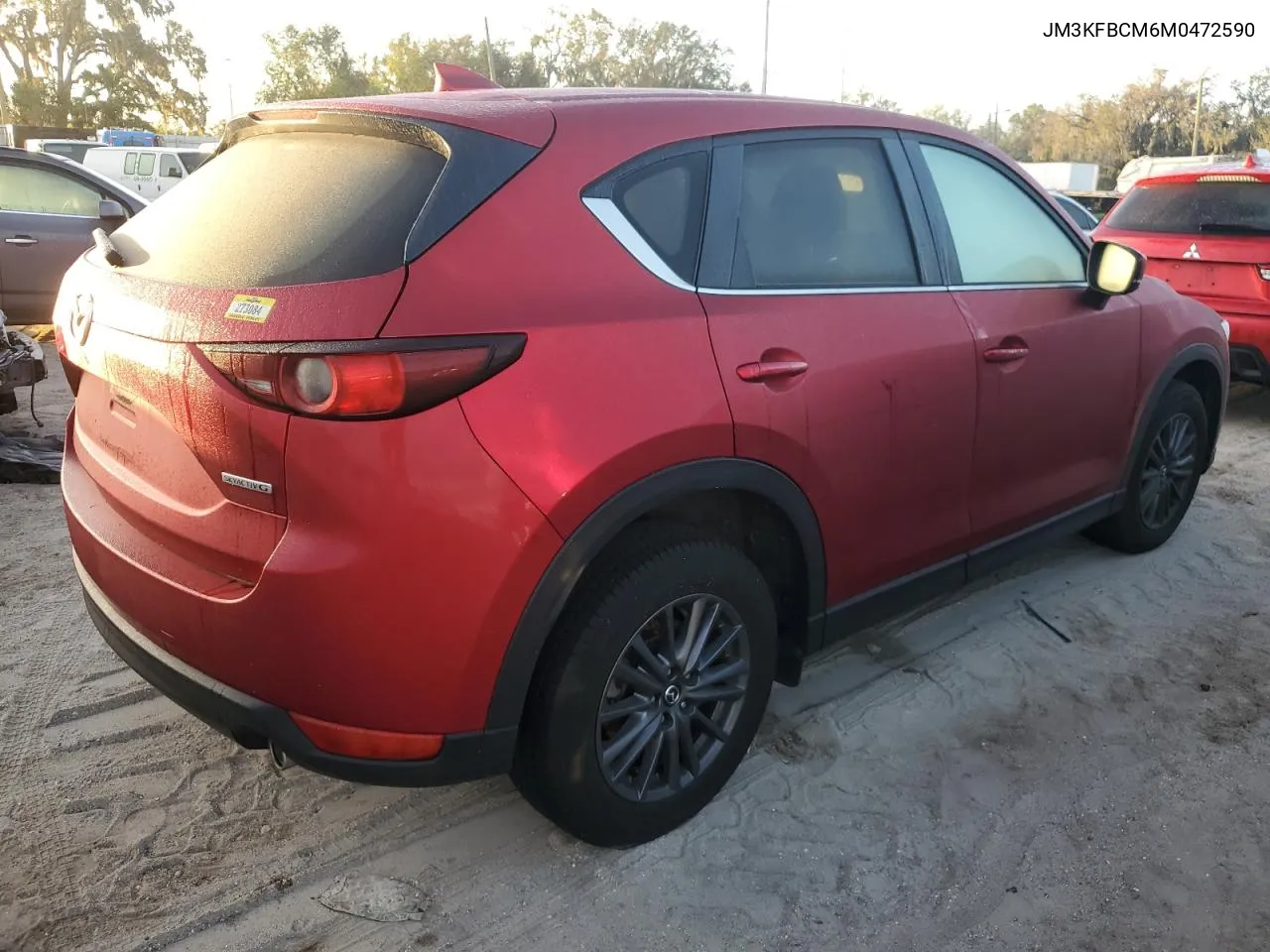 2021 Mazda Cx-5 Touring VIN: JM3KFBCM6M0472590 Lot: 77048844