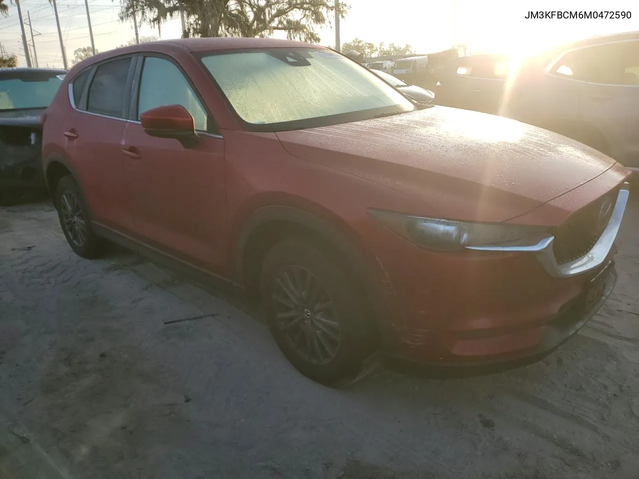 2021 Mazda Cx-5 Touring VIN: JM3KFBCM6M0472590 Lot: 77048844