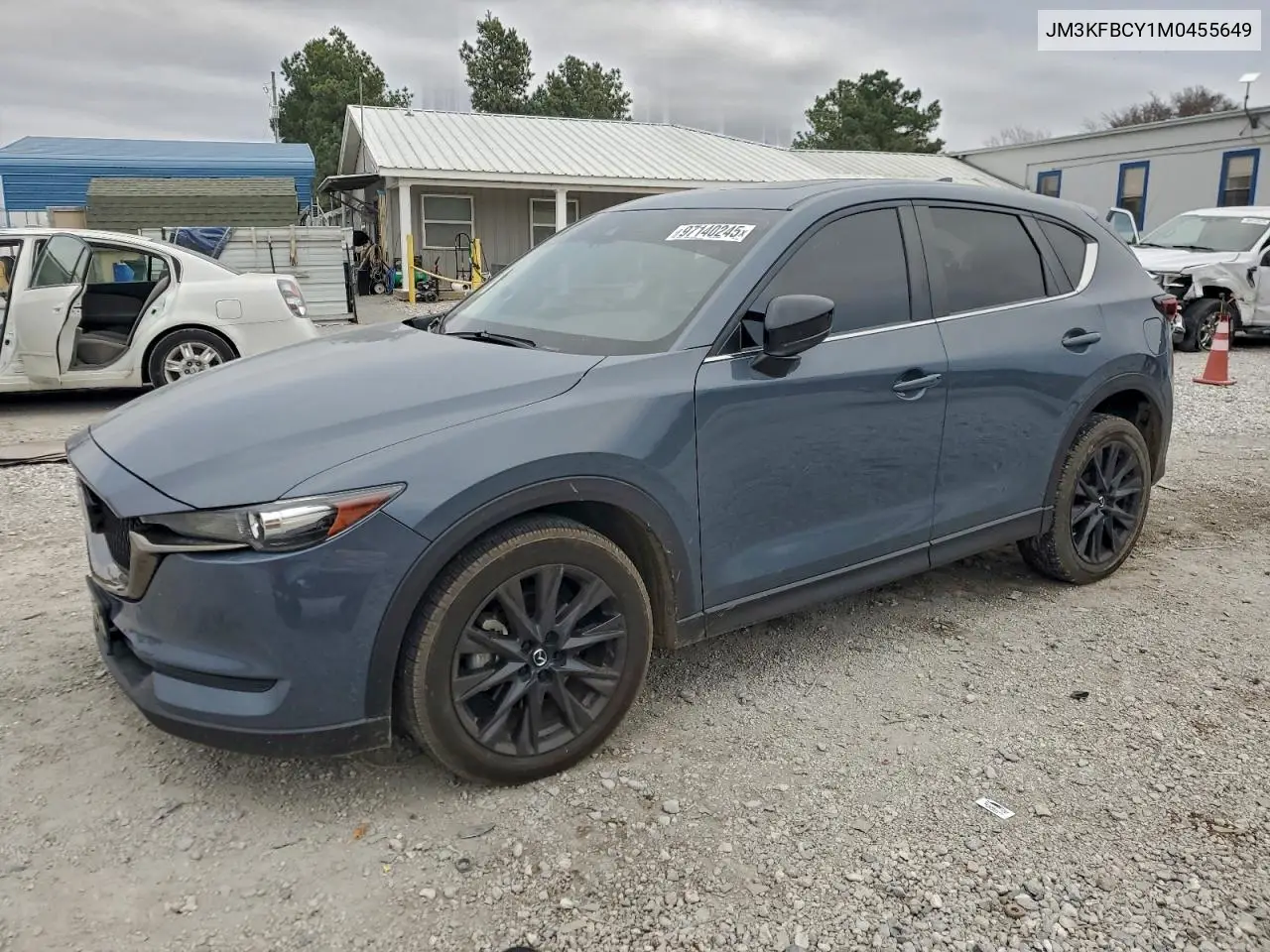 JM3KFBCY1M0455649 2021 Mazda Cx-5 Carbon Edition