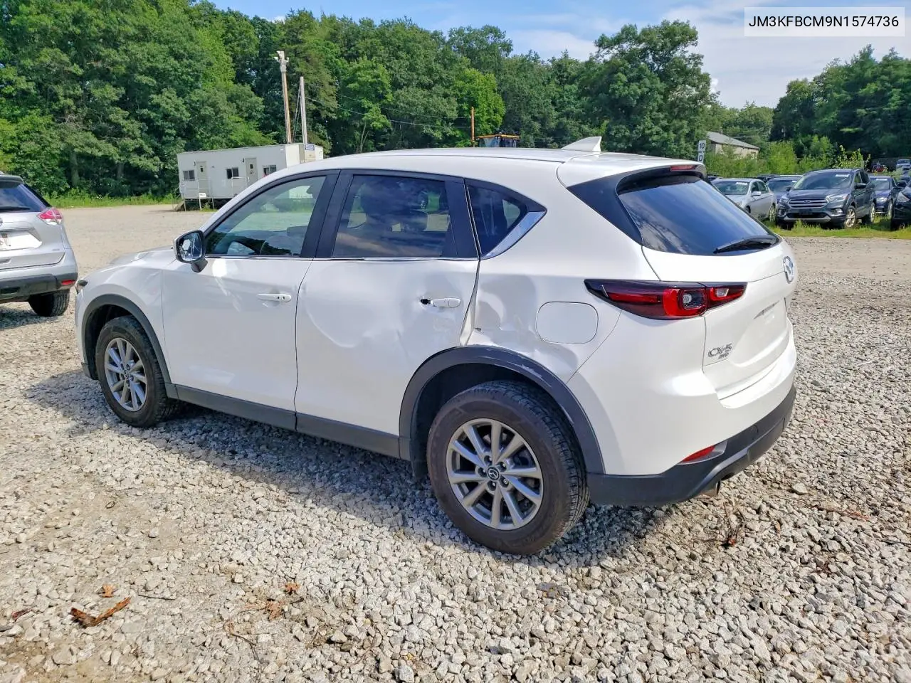 2022 Mazda Cx-5 Preferred VIN: JM3KFBCM9N1574736 Lot: 59769976