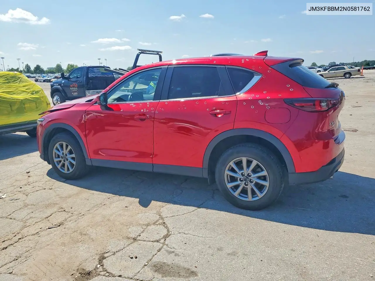 2022 Mazda Cx-5 Select VIN: JM3KFBBM2N0581762 Lot: 59789056