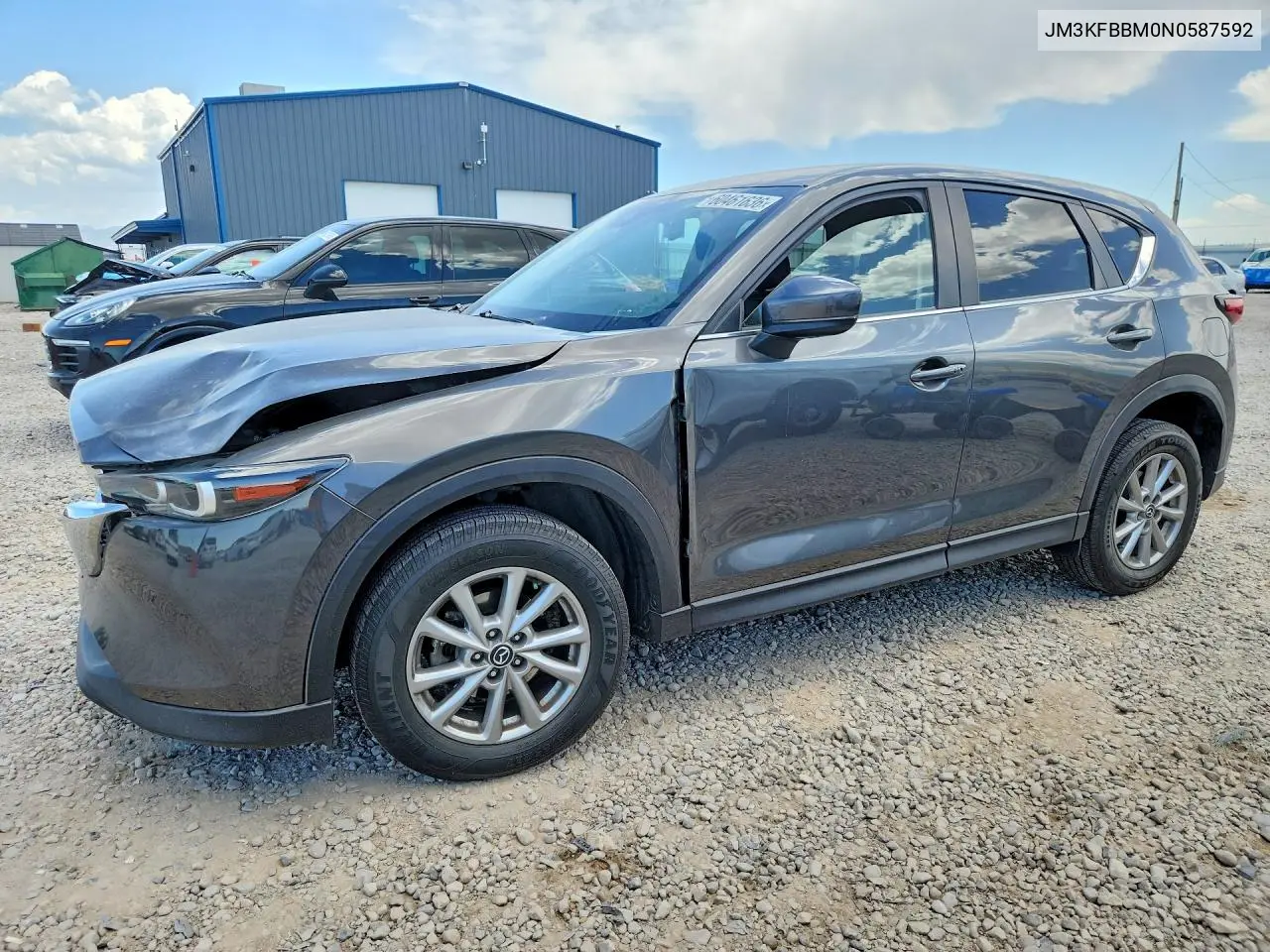 2022 Mazda Cx-5 Select VIN: JM3KFBBM0N0587592 Lot: 60461636