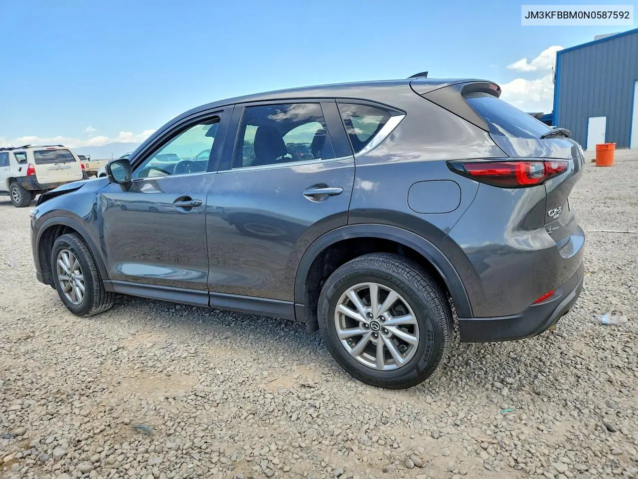 2022 Mazda Cx-5 Select VIN: JM3KFBBM0N0587592 Lot: 60461636