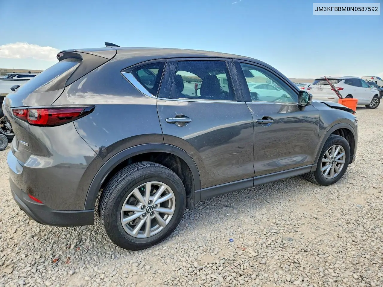 2022 Mazda Cx-5 Select VIN: JM3KFBBM0N0587592 Lot: 60461636