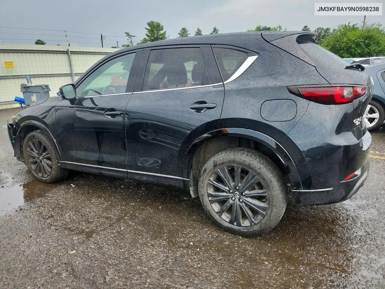 2022 Mazda Cx-5 VIN: JM3KFBAY9N0598238 Lot: 60554776