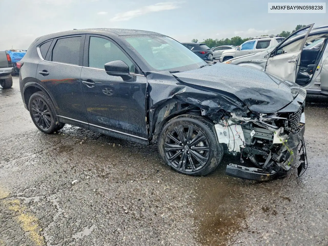 2022 Mazda Cx-5 VIN: JM3KFBAY9N0598238 Lot: 60554776