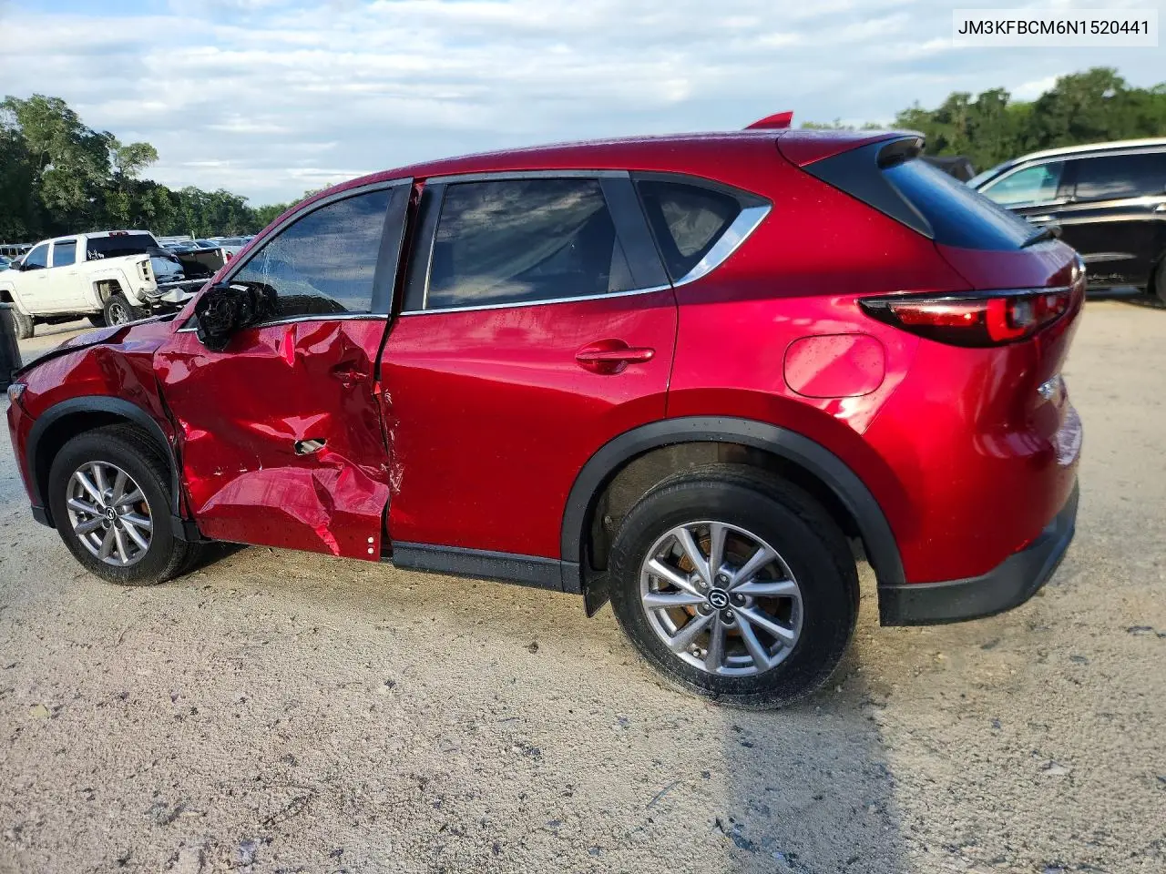 2022 Mazda Cx-5 Preferred VIN: JM3KFBCM6N1520441 Lot: 60815986
