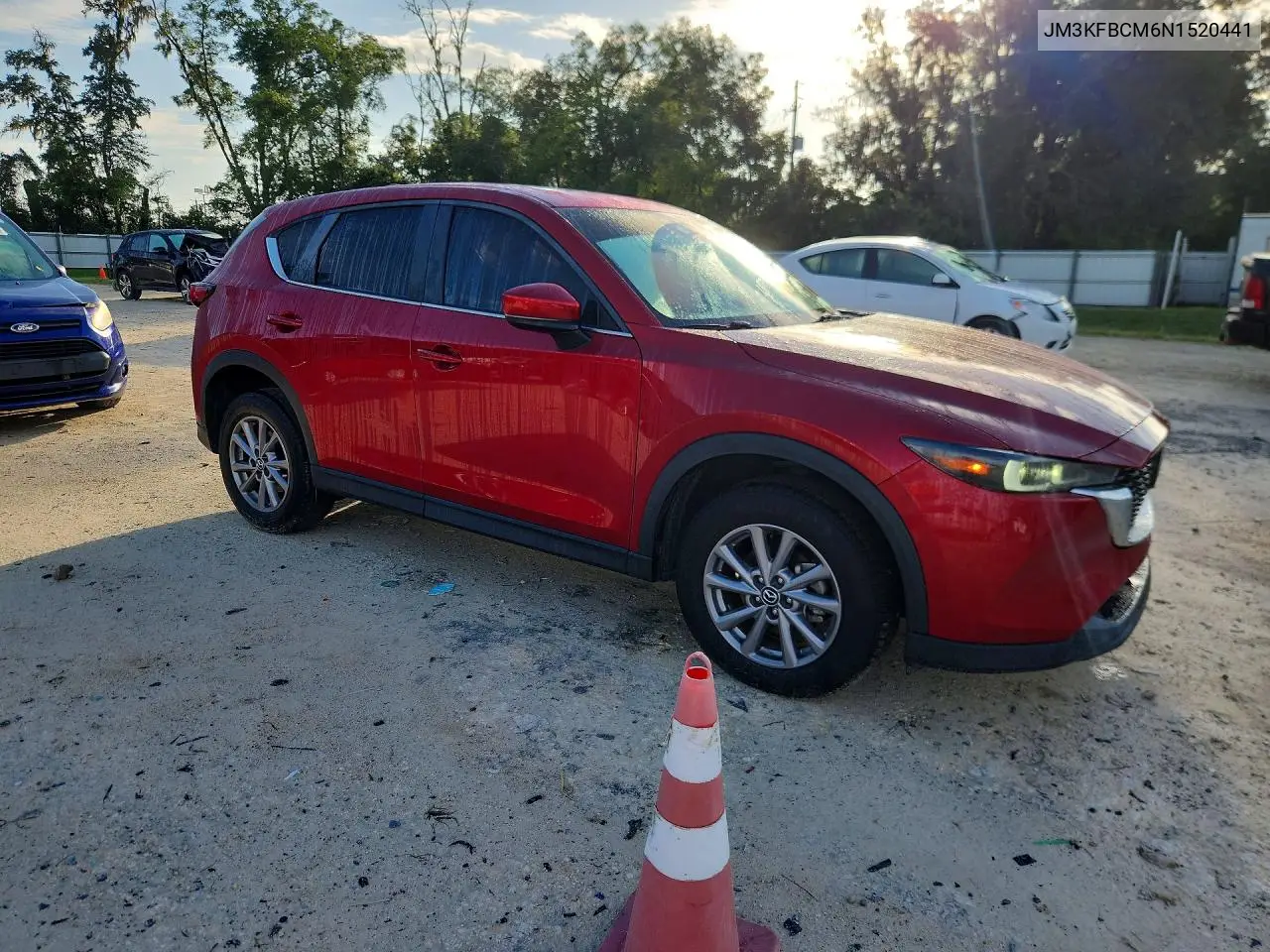 2022 Mazda Cx-5 Preferred VIN: JM3KFBCM6N1520441 Lot: 60815986