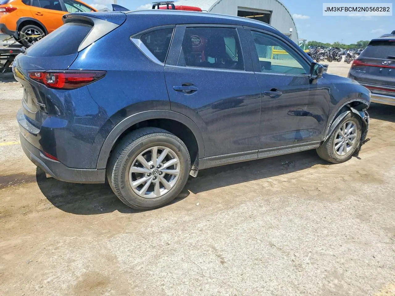2022 Mazda Cx-5 Preferred VIN: JM3KFBCM2N0568282 Lot: 61884646
