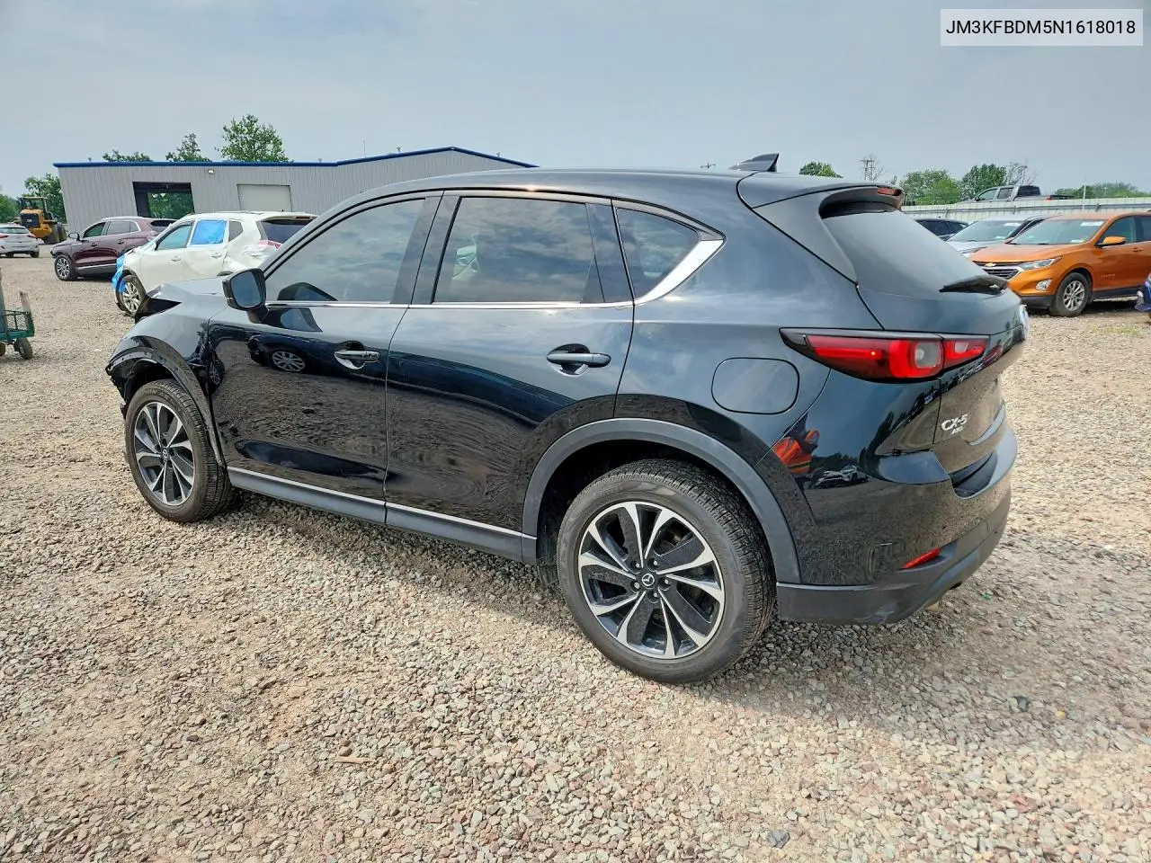 2022 Mazda Cx-5 Premium VIN: JM3KFBDM5N1618018 Lot: 61917816