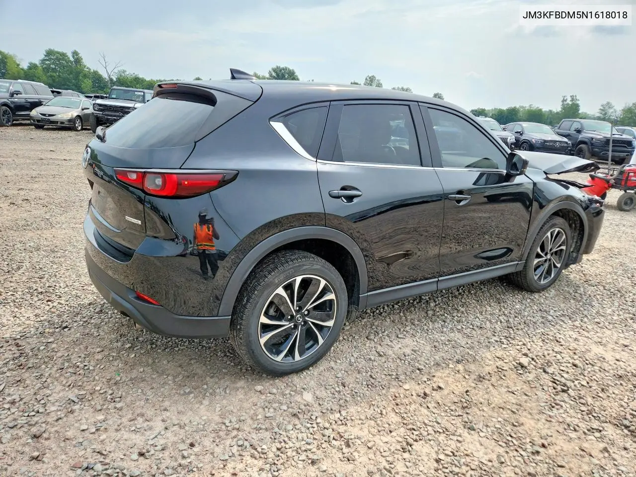 2022 Mazda Cx-5 Premium VIN: JM3KFBDM5N1618018 Lot: 61917816