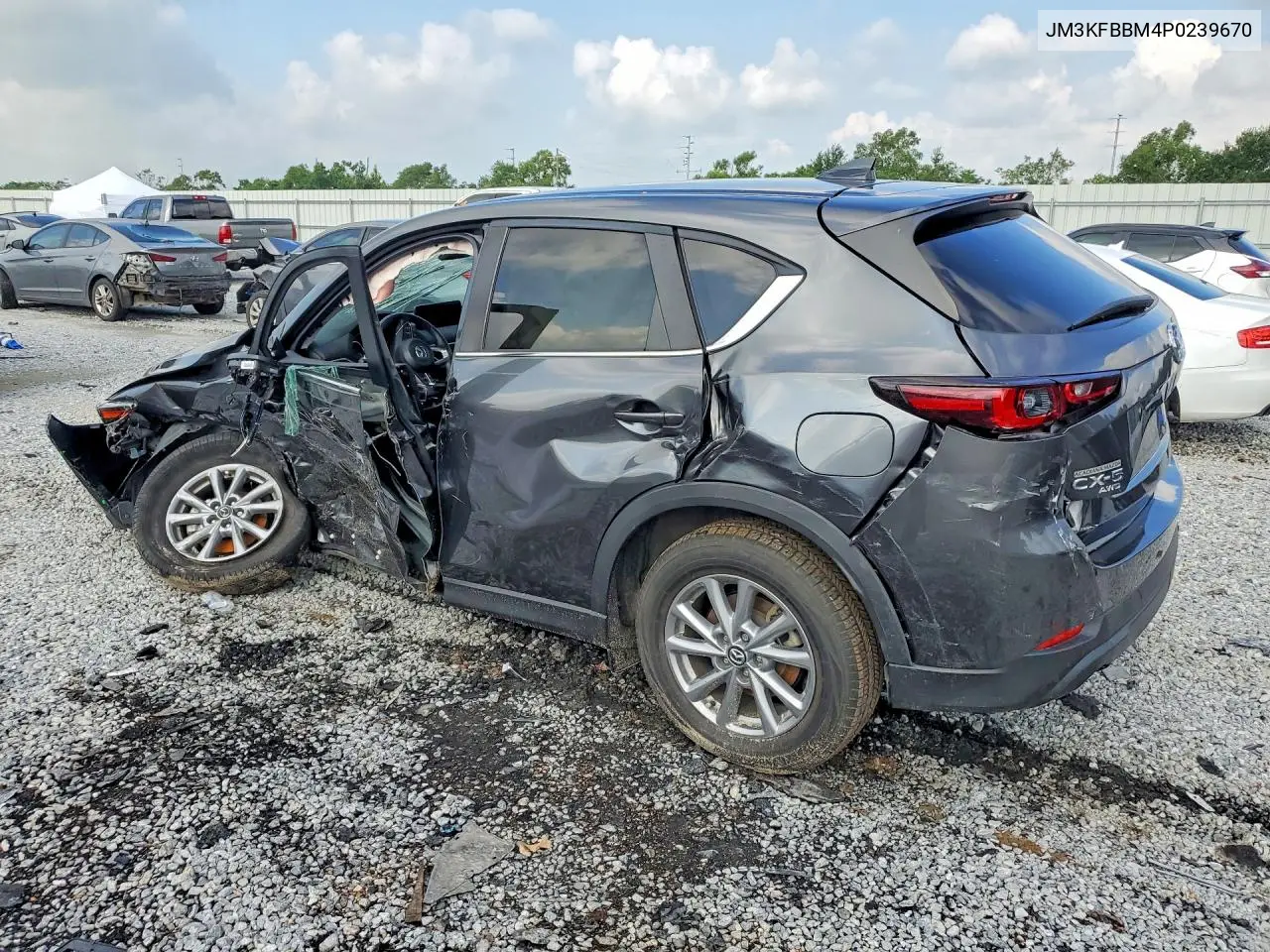2023 Mazda Cx-5 Select VIN: JM3KFBBM4P0239670 Lot: 57908006