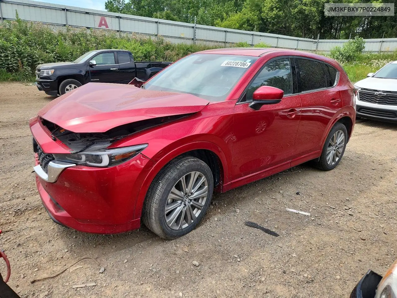 2023 Mazda Cx-5 Signature VIN: JM3KFBXY7P0224849 Lot: 60228706