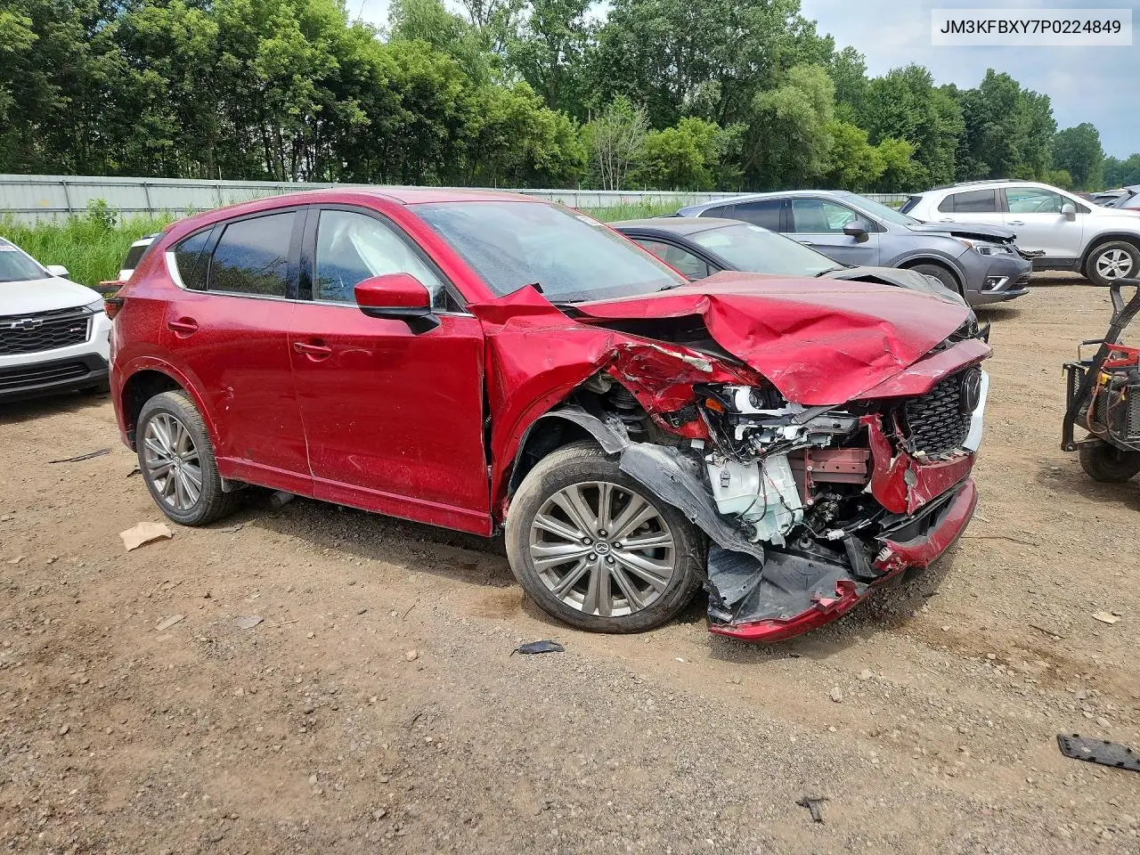 2023 Mazda Cx-5 Signature VIN: JM3KFBXY7P0224849 Lot: 60228706