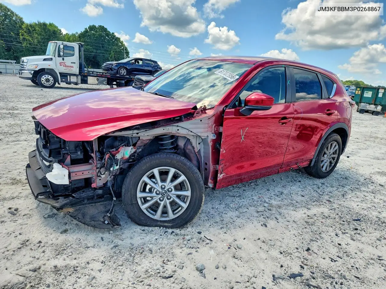 2023 Mazda Cx-5 Select VIN: JM3KFBBM3P0268867 Lot: 61707956