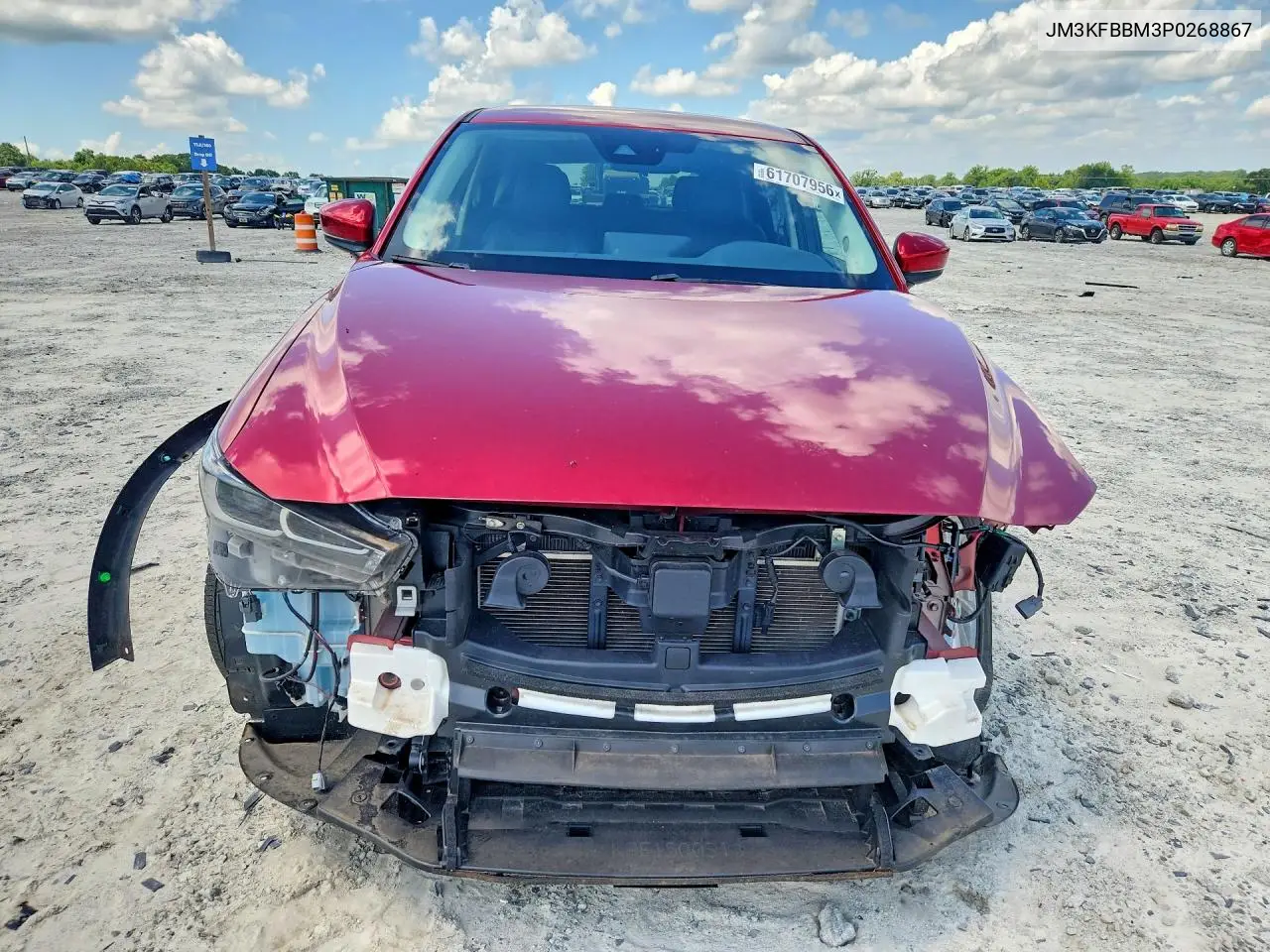 2023 Mazda Cx-5 Select VIN: JM3KFBBM3P0268867 Lot: 61707956