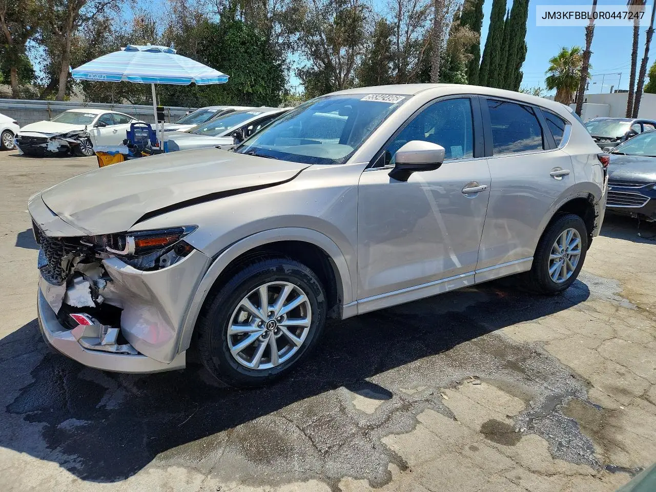 2024 Mazda Cx-5 Select VIN: JM3KFBBL0R0447247 Lot: 55342496