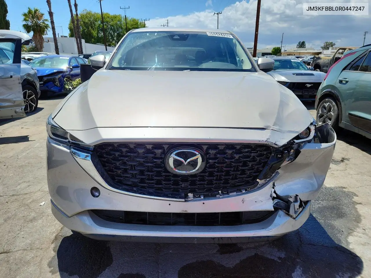 2024 Mazda Cx-5 Select VIN: JM3KFBBL0R0447247 Lot: 55342496