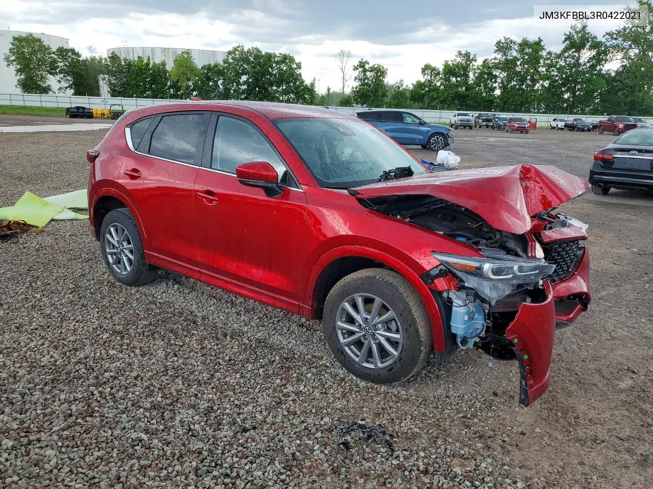 2024 Mazda Cx-5 Select VIN: JM3KFBBL3R0422021 Lot: 57461006