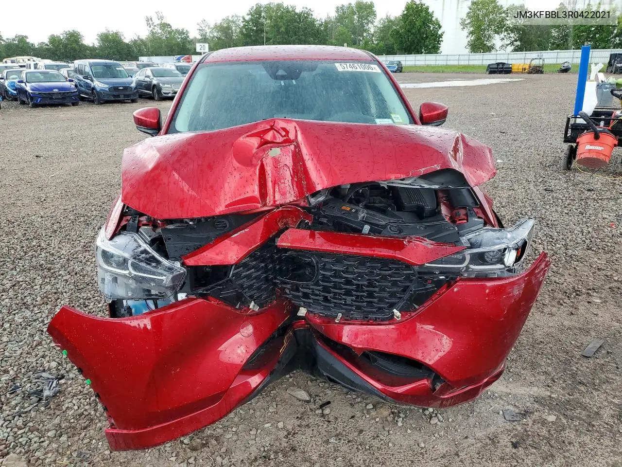 2024 Mazda Cx-5 Select VIN: JM3KFBBL3R0422021 Lot: 57461006