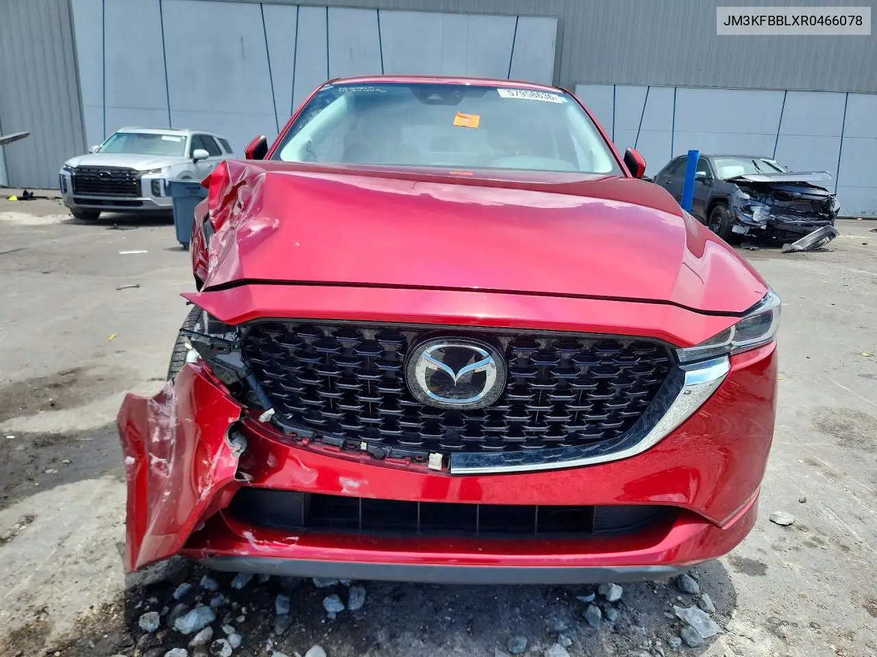2024 Mazda Cx-5 Select VIN: JM3KFBBLXR0466078 Lot: 57958636
