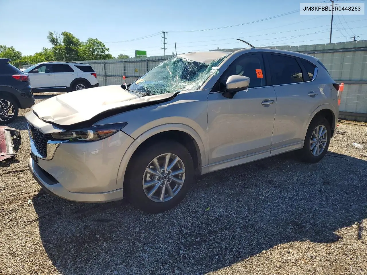 2024 Mazda Cx-5 Select VIN: JM3KFBBL3R0448263 Lot: 58048486